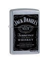 Encendedor Zippo Stamp Black Jack Daniel'S Logo Tennessee Whiskey 24779 - Negro