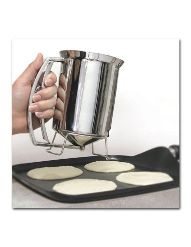 Dosificador Metálico para mezclas pancake Handy Gourmet Pancake Batter Dispenser