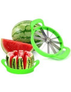 Sandía Slicer Cortador Rebanador de Patilla corta y porciona 22cm 2