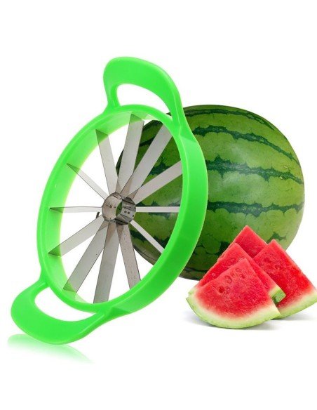 Sandía Slicer Cortador Rebanador de Patilla corta y porciona 22cm