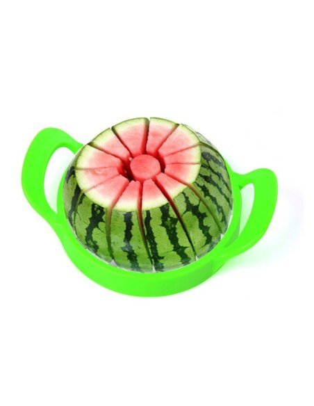 Sandía Slicer Cortador Rebanador de Patilla corta y porciona 22cm Sandía Slicer Cortador Rebanador de Patilla corta y porciona 22cm