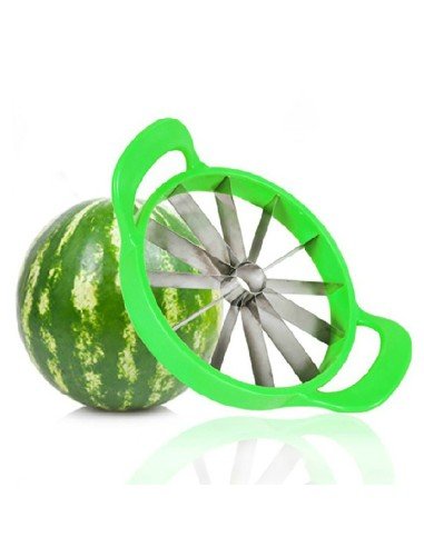 Sandía Slicer Cortador Rebanador de Patilla corta y porciona 22cm