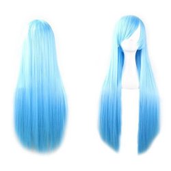 Peluca de Kanekalon Lisa 100 Cm Cosplay 1mt larga