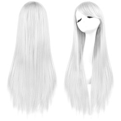 Peluca de Kanekalon Lisa 100 Cm Cosplay 1mt larga
