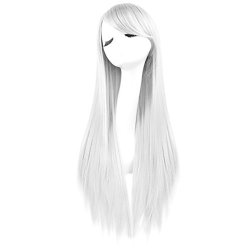 Peluca de Kanekalon Lisa 100 Cm Cosplay 1mt larga