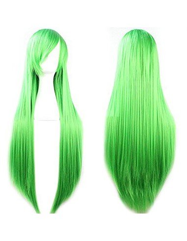 Peluca de Kanekalon Lisa 100 Cm Cosplay 1mt larga