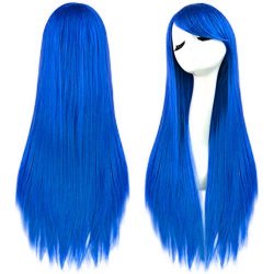 Peluca de Kanekalon Lisa 100 Cm Cosplay 1mt larga