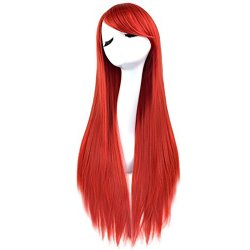 Peluca de Kanekalon Lisa 100 Cm Cosplay 1mt larga