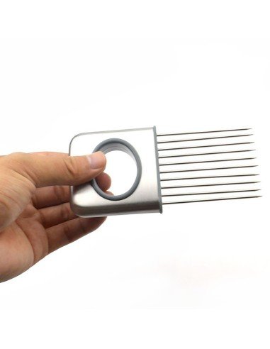 Sujetador Trincho Para Rebanar Cebolla Holder Slicer