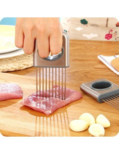 Sujetador Trincho Para Rebanar Cebolla Holder Slicer Sujetador Trincho Para Rebanar Cebolla Holder Slicer