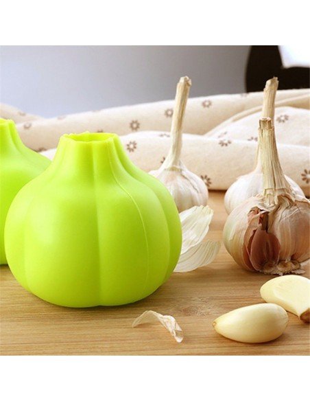 Pelador de ajos en Silicona Peeling pela fácil de ajo Pelador de ajos en Silicona Peeling pela fácil de ajo