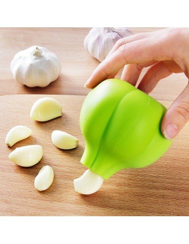 Pelador de ajos en Silicona Peeling pela fácil de ajo