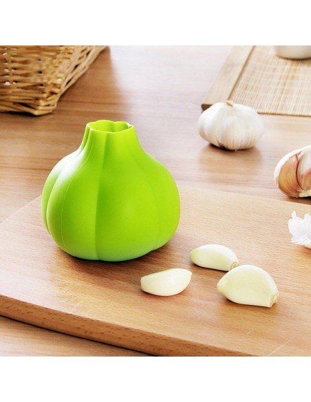 Pelador de ajos en Silicona Peeling pela fácil de ajo Pelador de ajos en Silicona Peeling pela fácil de ajo