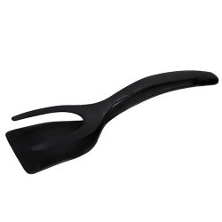 Espátula y tenaza 2en1 anti adherente para pancakes, huevos