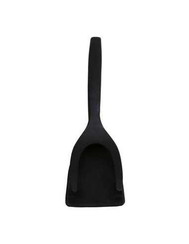 Espátula y tenaza 2en1 anti adherente para pancakes, huevos
