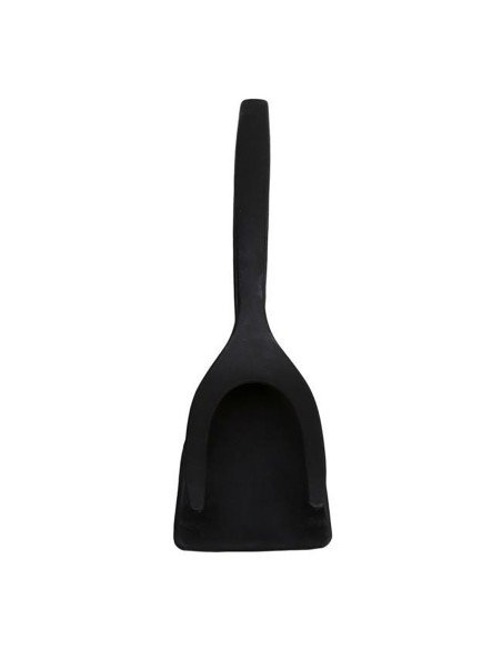 Espátula y tenaza 2en1 anti adherente para pancakes, huevos