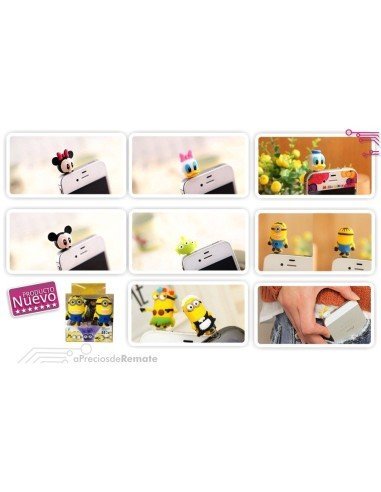 Tapón Anti Polvo Auriculares de celular varios modelos