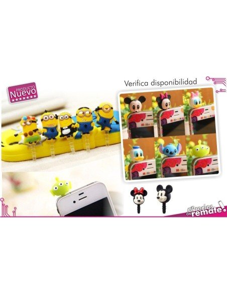 Tapón Anti Polvo Auriculares de celular varios modelos