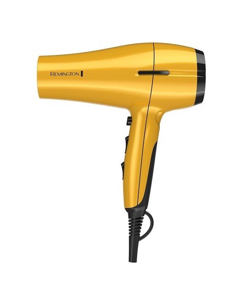 Secador de cabello Remington D4322 Ultimate, Amarillo Secador de cabello Remington D4322 Ultimate, Amarillo