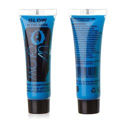Pintura para el cuerpo Brilla en la oscuridad Paint glow In the dark