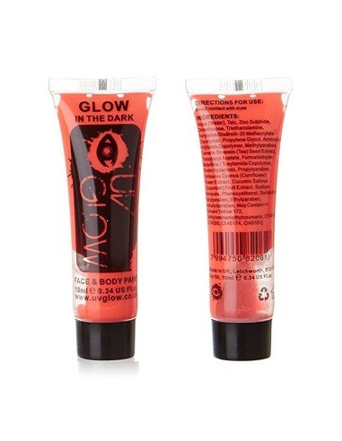 Pintura para el cuerpo Brilla en la oscuridad Paint glow In the dark
