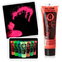 Pintura para el cuerpo Brilla en la oscuridad Paint glow In the dark