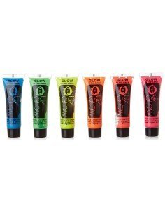 Pintura para el cuerpo Brilla en la oscuridad Paint glow In the dark