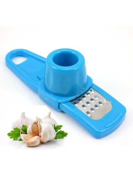 Rayador de ajos práctico y efectivo para adobar Rayador de ajos práctico y efectivo para adobar