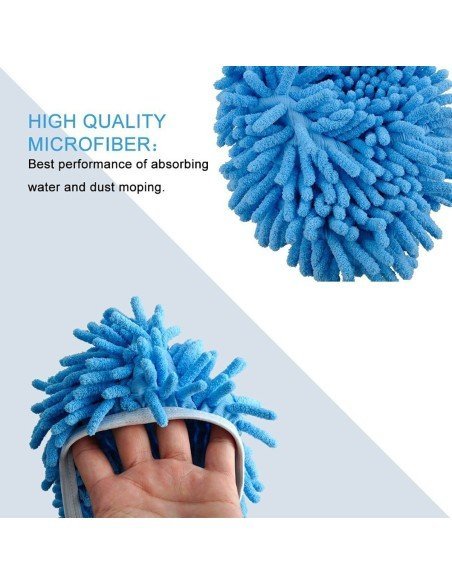 Zapatos de microfibra Limpia y policha proteje tu piso Zapatos de microfibra Limpia y policha proteje tu piso