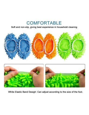 Zapatos de microfibra Limpia y policha proteje tu piso
