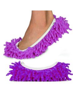 Zapatos de microfibra Limpia y policha proteje tu piso 2