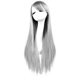 Peluca de Kanekalon Lisa 100 Cm Cosplay 1mt larga