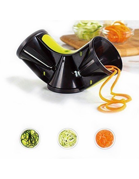 Spiral Slicer 3en1 Cortador Picador de Vegetales