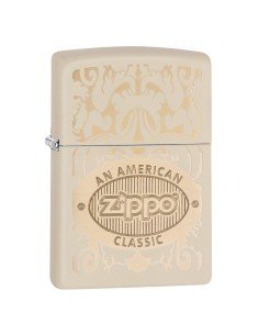 Encendedor Zippo Texture American Classic Cream - Crema