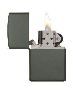 Encendedor Zippo Colors Dark Green - Verde Oscuro 2