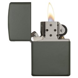 Encendedor Zippo Colors Dark Green - Verde Oscuro