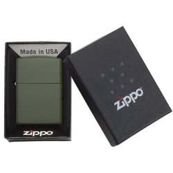 Encendedor Zippo Colors Dark Green - Verde Oscuro