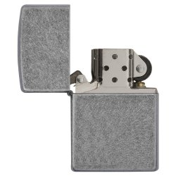 Encendedor Zippo Classic Lighter Antique Silver 121FB - Plateado