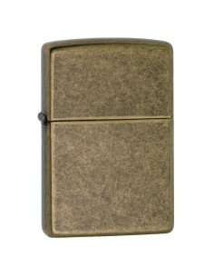 Encendedor Zippo Classic Lighter Antique Brass 201FB - Dorado