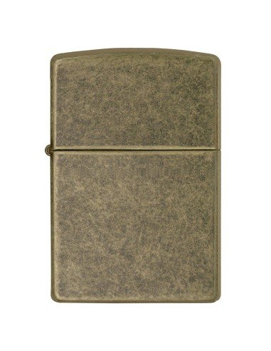 Encendedor Zippo Classic Lighter Antique Brass 201FB - Dorado