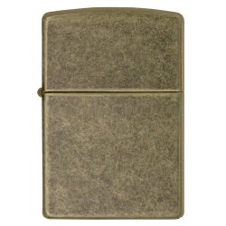 Encendedor Zippo Classic Lighter Antique Brass 201FB - Dorado