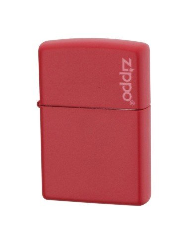 Encendedor Zippo Colors Red Matte con Logo 233ZL - Rojo