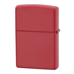 Encendedor Zippo Colors Red Matte con Logo 233ZL - Rojo