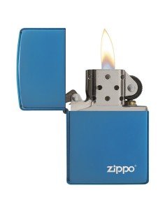 Encendedor Zippo Colors Zapphire con Logo 20446ZL - Azul 2
