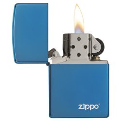 Encendedor Zippo Colors Zapphire con Logo 20446ZL - Azul