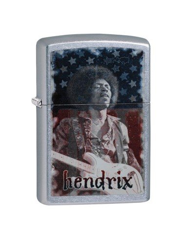 Encendedor Zippo Stamp Jimi Hendrix - Plateado