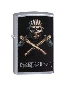 Encendedor Zippo Stamp Zippo Iron Maiden 29434  - Plateado