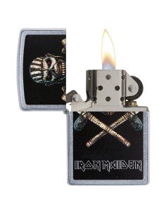 Encendedor Zippo Stamp Zippo Iron Maiden 29434  - Plateado 2