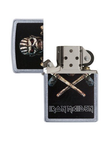 Encendedor Zippo Stamp Zippo Iron Maiden 29434  - Plateado