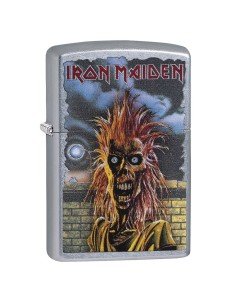 Encendedor Zippo Stamp Zippo Iron Maiden 29433  - Plateado